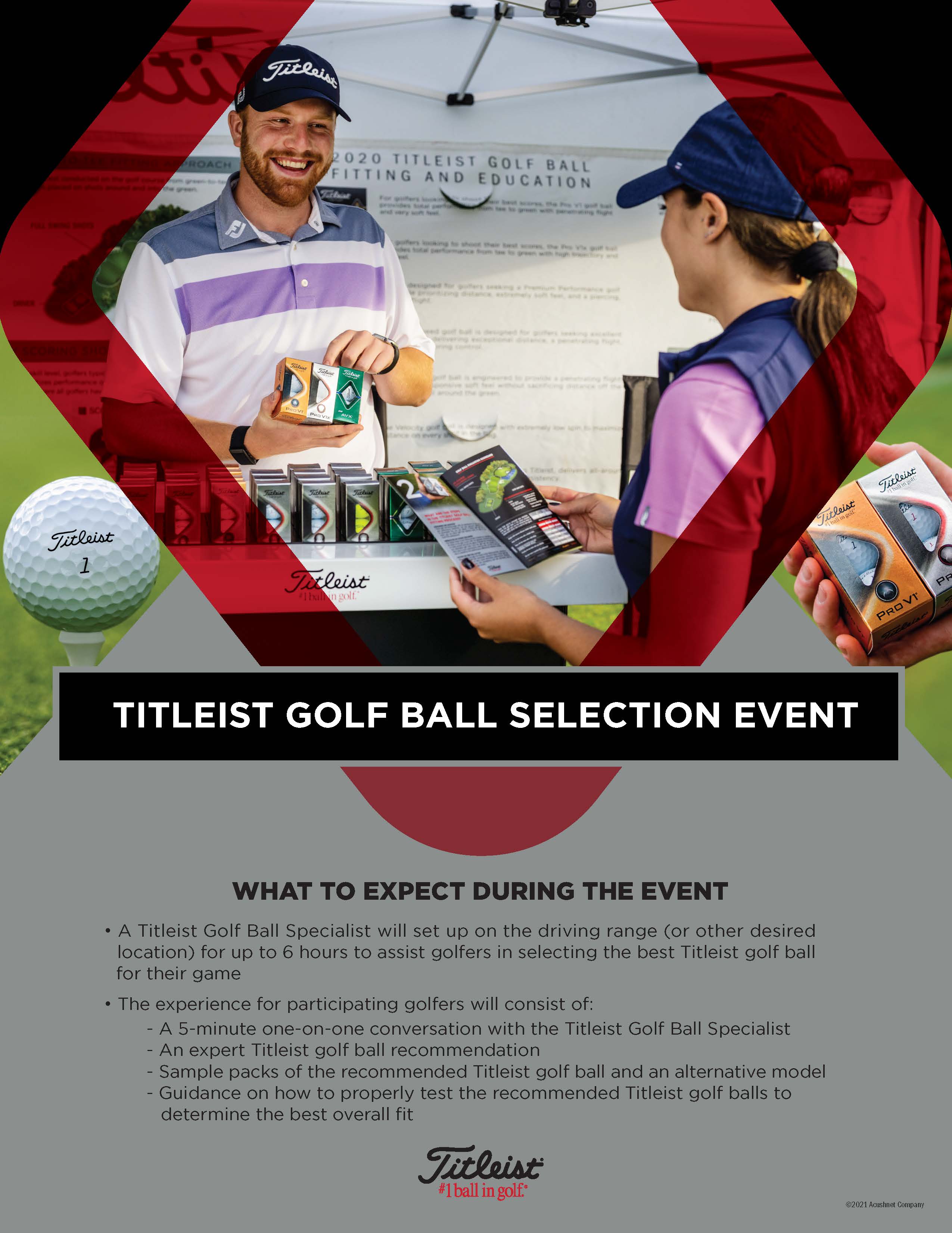 Titleist ball fitting